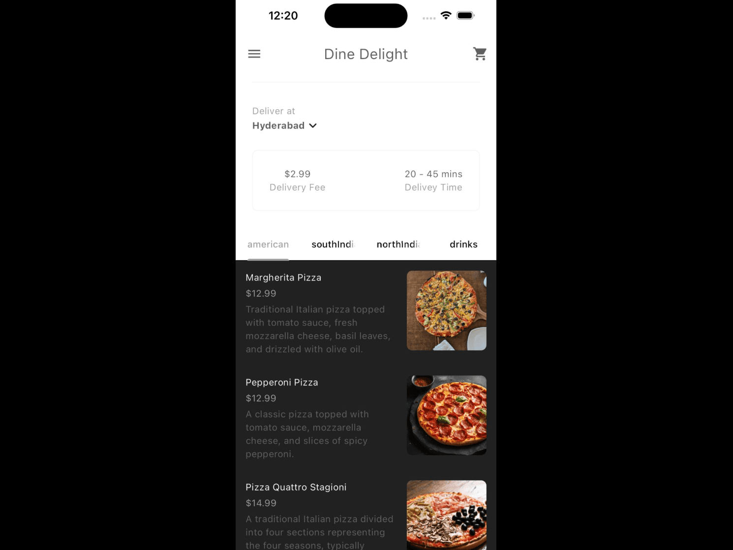 Food Delivery App