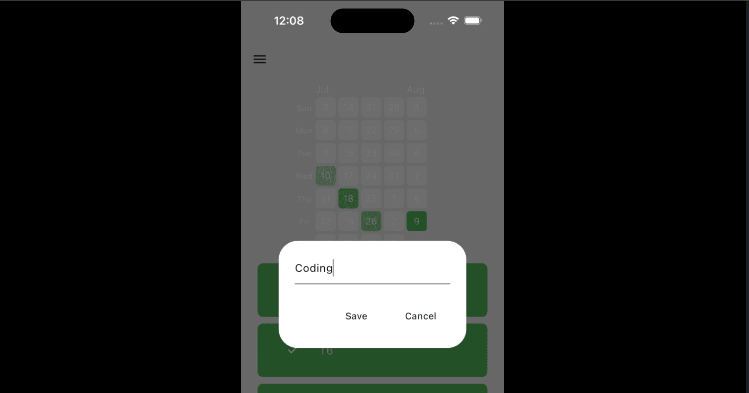 A cross-platform habit-tracking mobile application